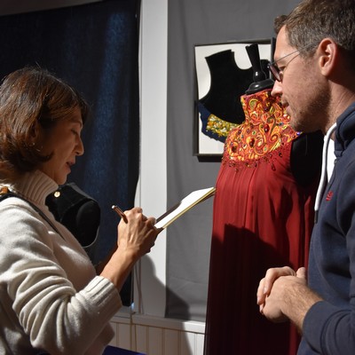 L'École de Broderie au Japon.